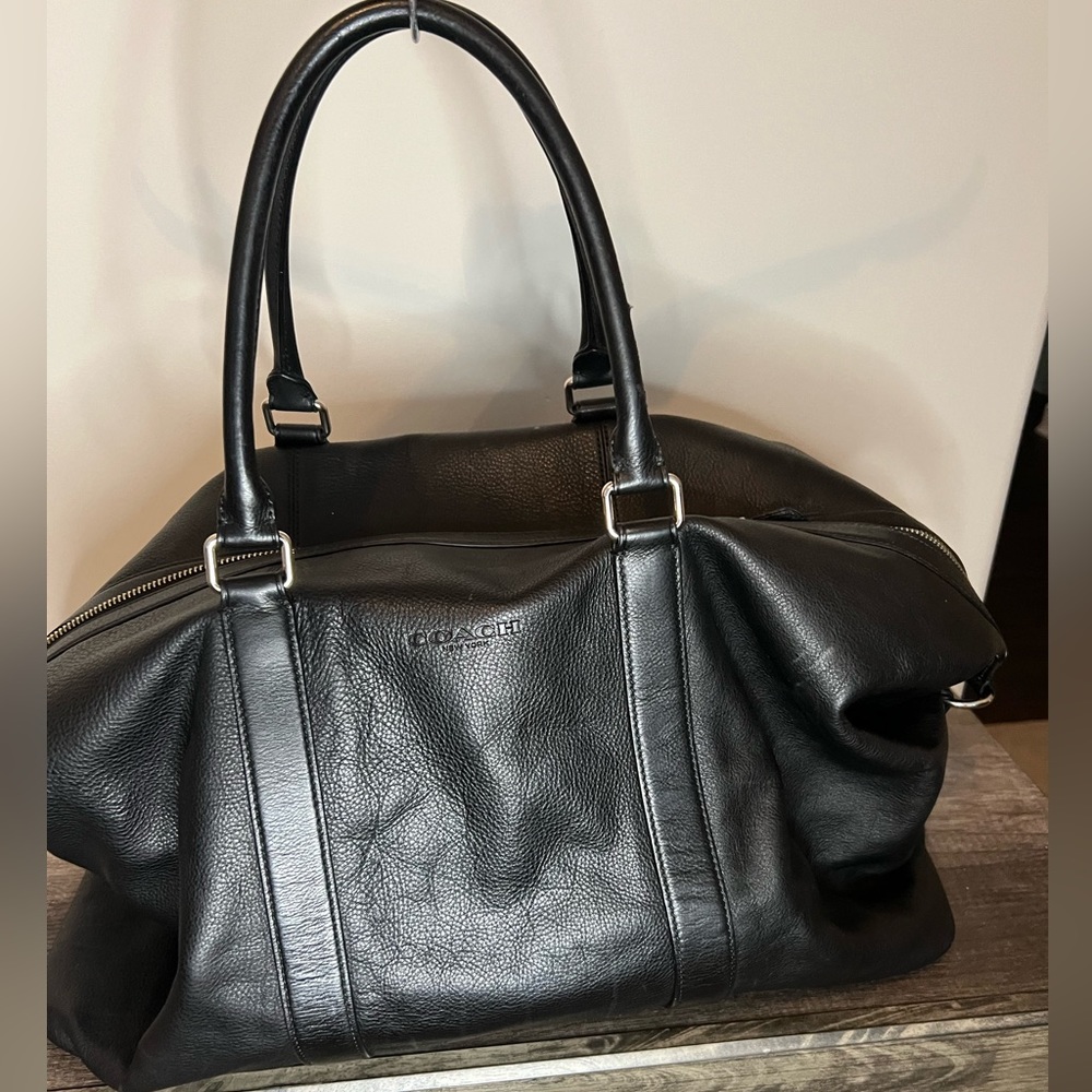 COACH Men’s Duffel Bag (Large) Black